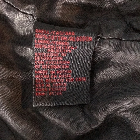 PLUGG JEAN CO. Black Cotton Zip Up Jacket Size Large - Picture 6 of 12